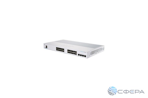 Коммутатор управляемый Cisco Catalyst CBS350-24T-4G, 24×1G